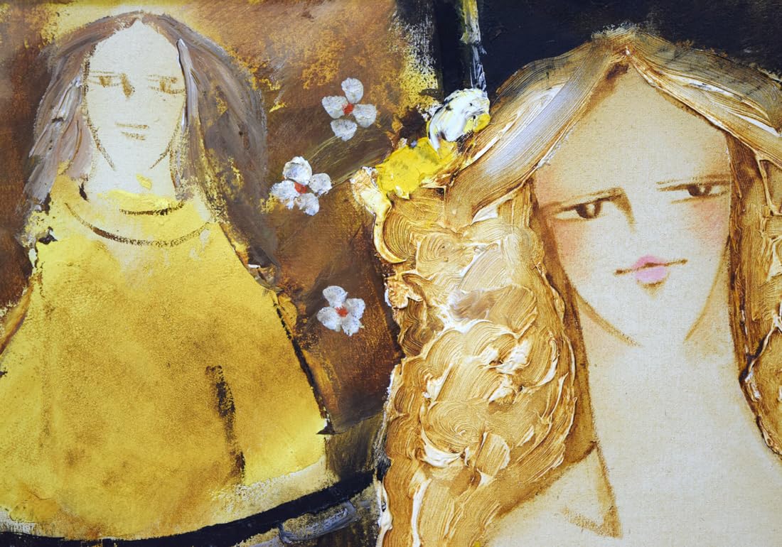 Amazon.co.jp: 松任谷 國子（国子）「春近し」油絵F8号□二科会評議員