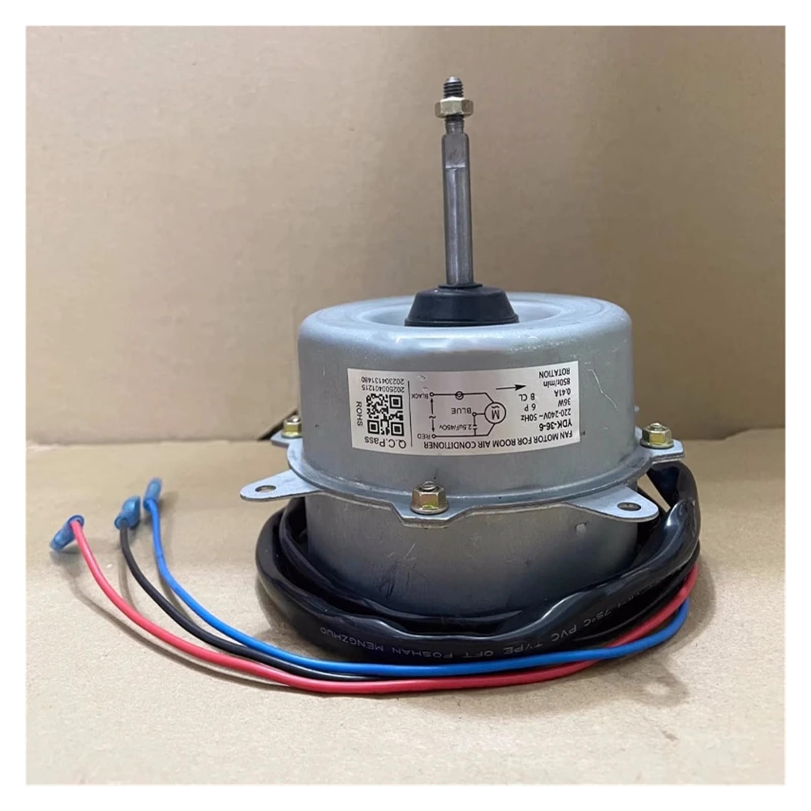 Amazon.co.jp: 空調室外機用モーター YDK36-6 冷却ファンモーター : 車