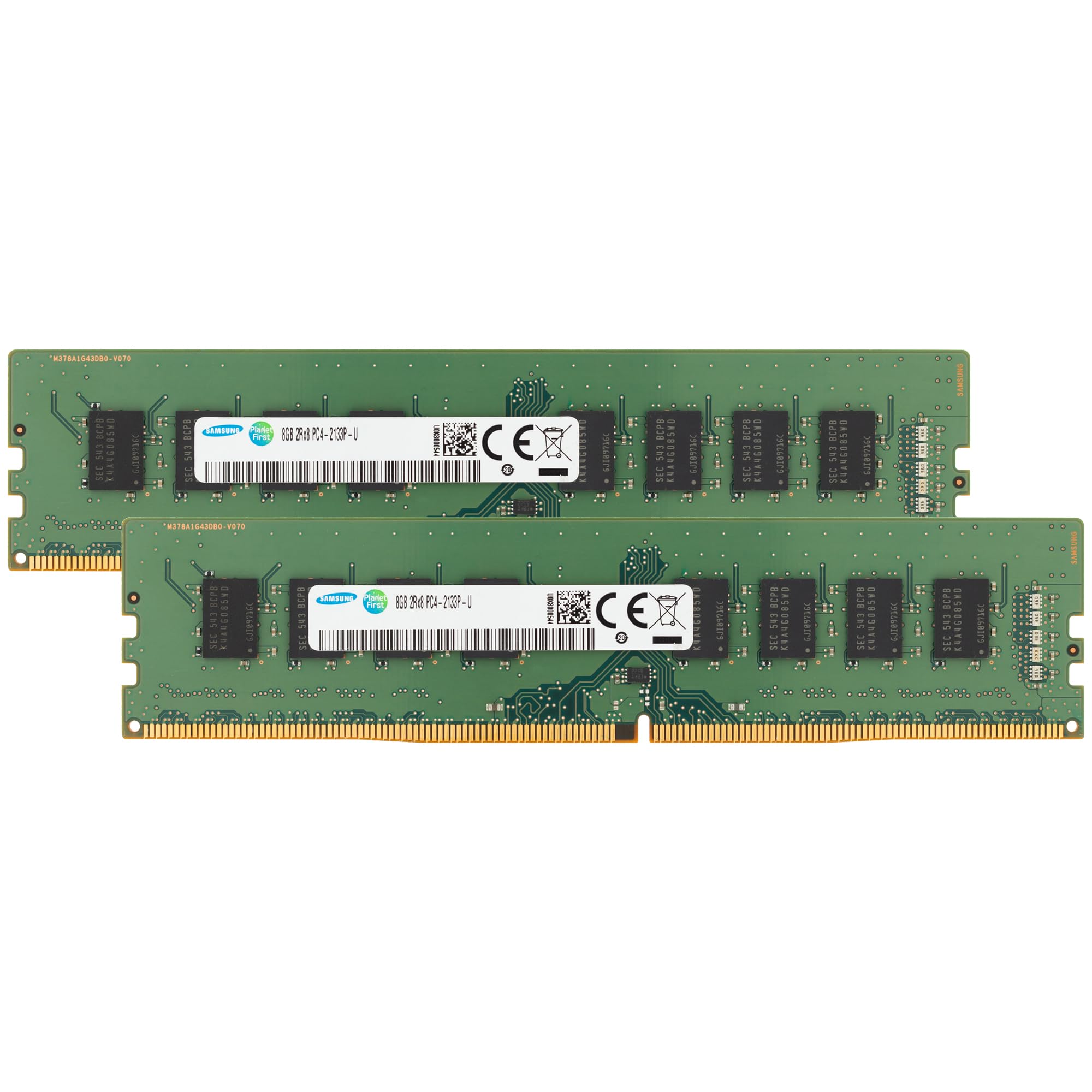 Samsung 16GB (2x8GB) DDR4 2133MHz PC4-17000 (PC4-2133P) CL15 UDIMM