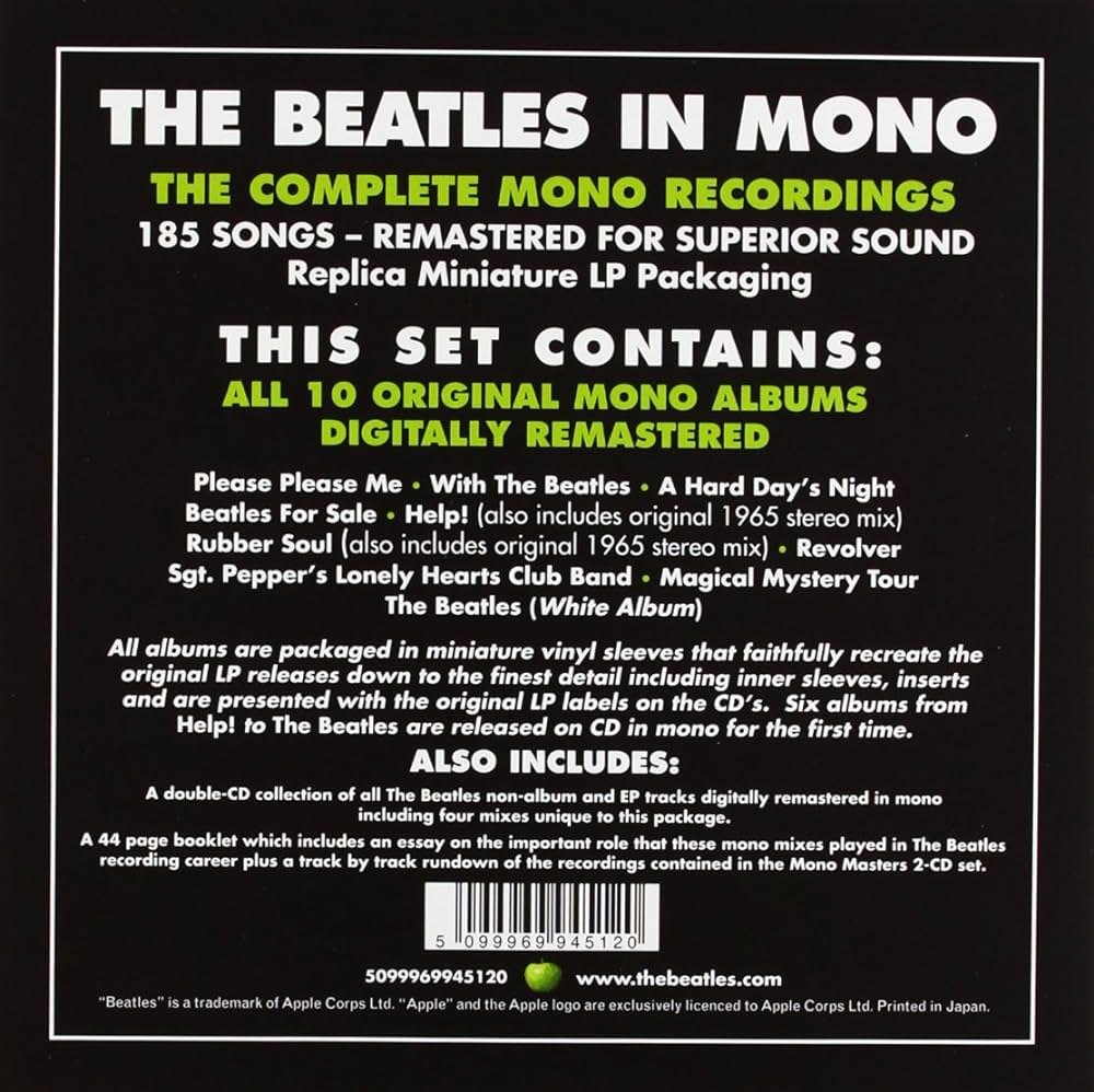 The Beatles - In Mono [13 CD Box Set][Limited Edition] - Amazon