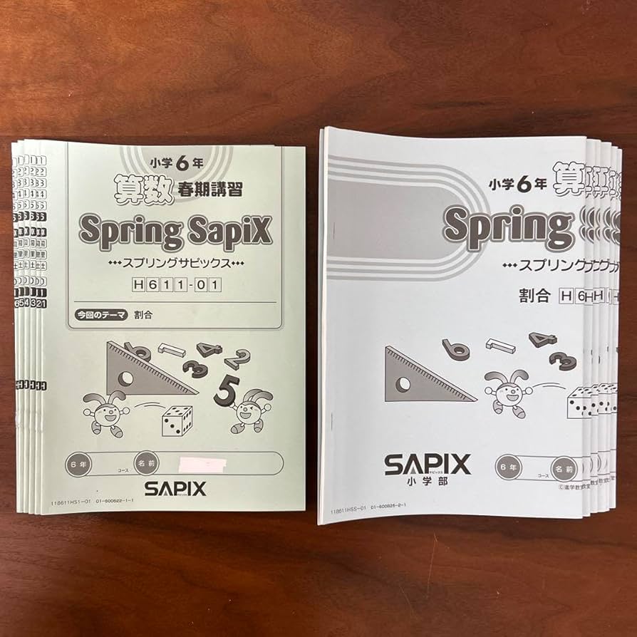 サピックス 6年生 算数 基礎力トレーニング 2024 1年分 12冊 全新