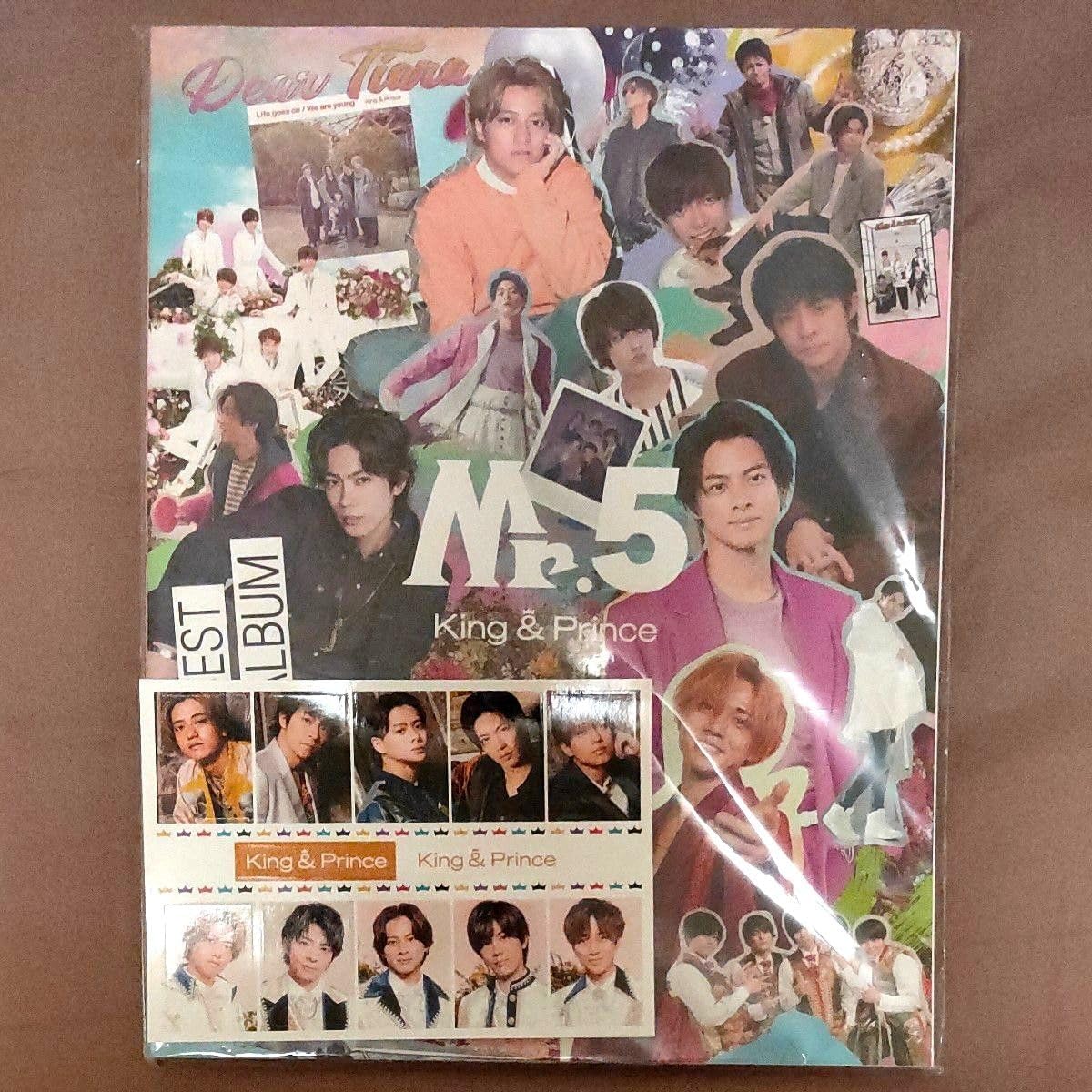 Dear Tiara盤 Mr.5 King & Prince Dear Tiara盤 ファンクラブ限定
