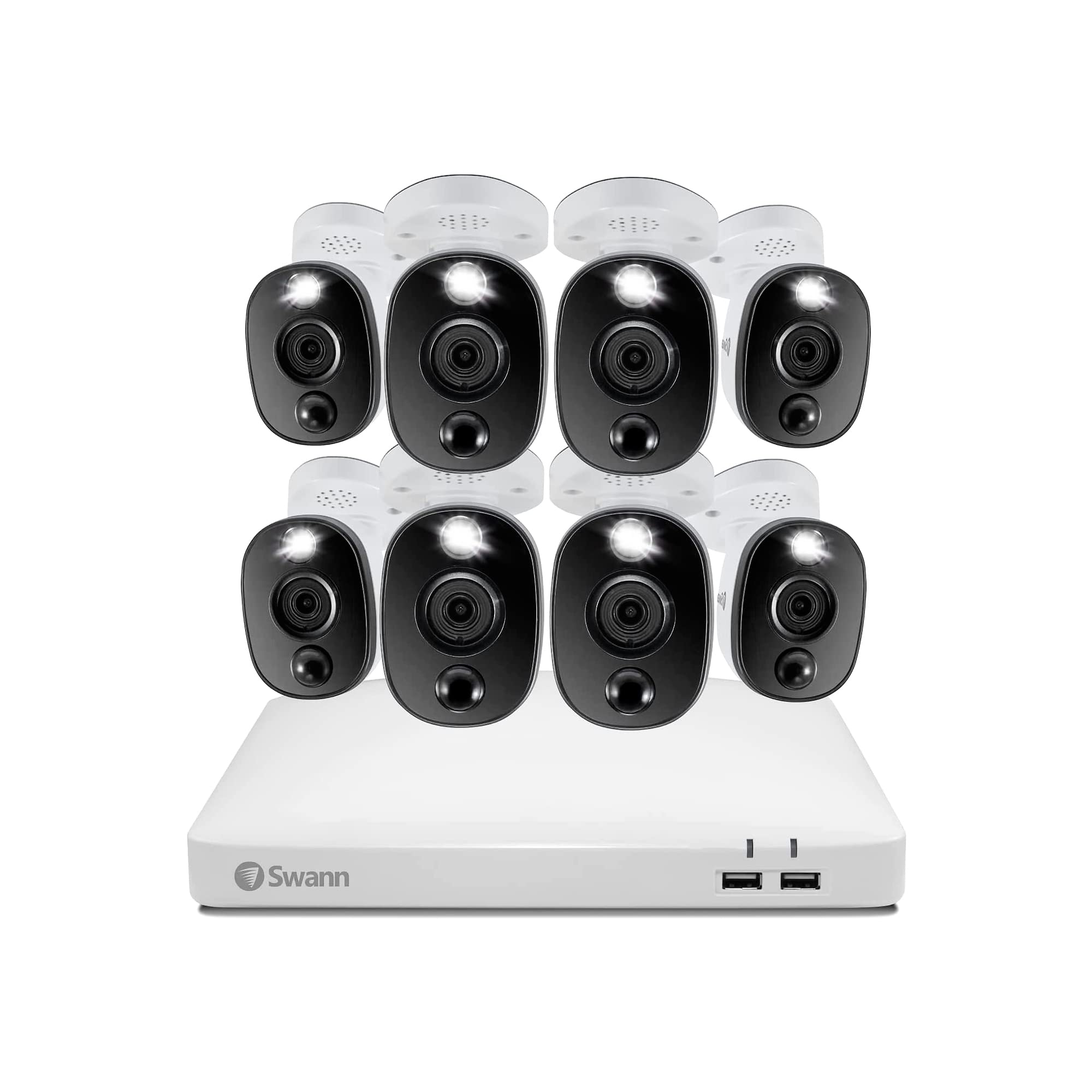 Amazon.co.jp: Swann セキュリテイカメラ 8CH 4K DVRシステム 2TB 4K