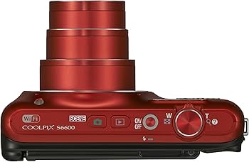 Amazon | Nikon クールピクス S6600RD ラズベリーレッド | コンパクト 通販