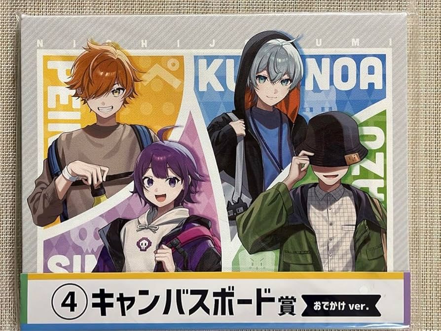 Amazon.co.jp: 日常組 キャンバスボード ぺいんと クロノア しにがみ