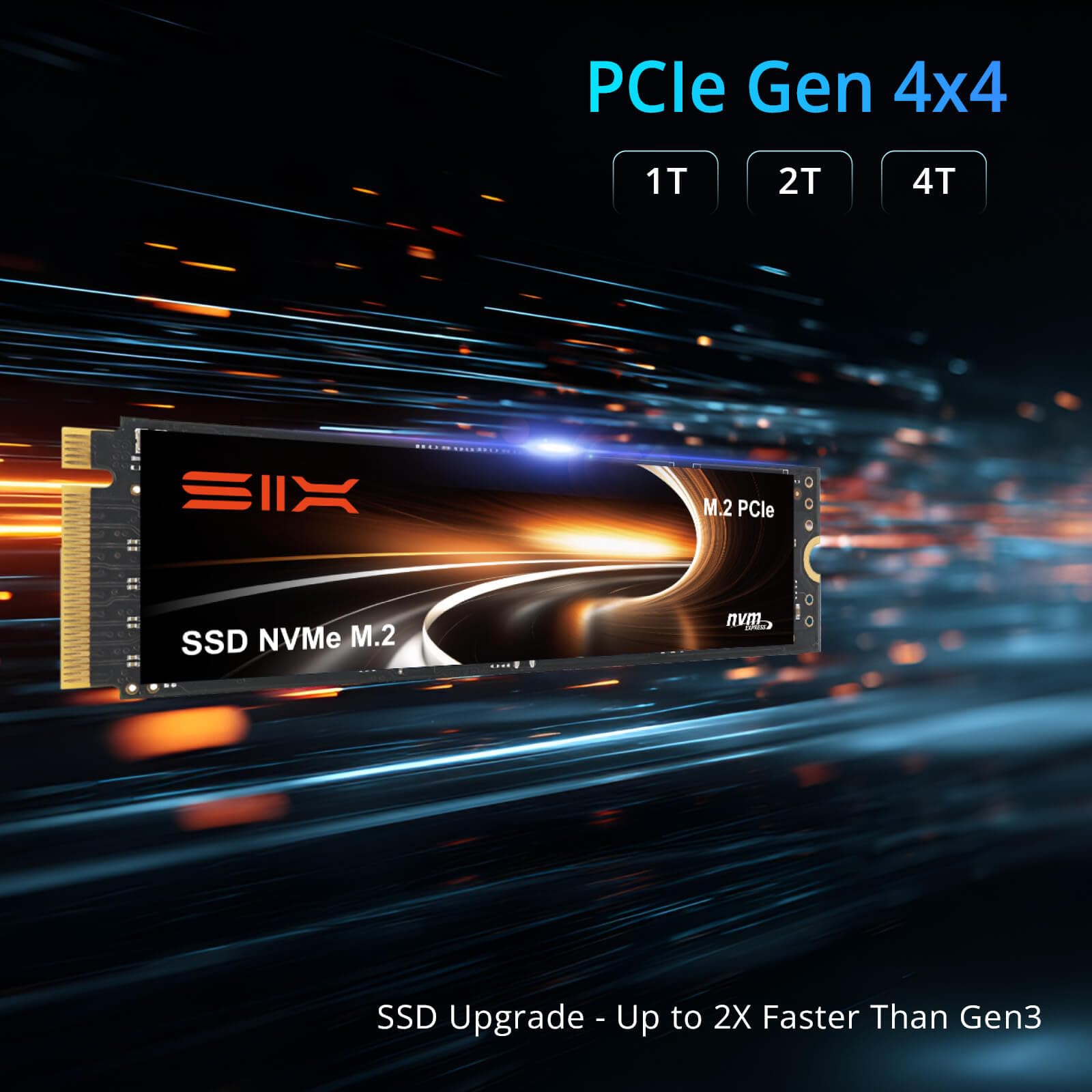 Amazon.com: SIX NVME M.2 SSD PCIe 4.0-2TB m.2 2280 ssd, Read UP to