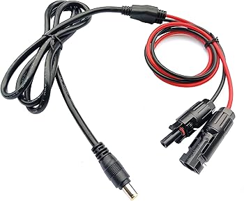 Amazon.com: Solar Panel Connector to DC7909 8mm Adapter Cable