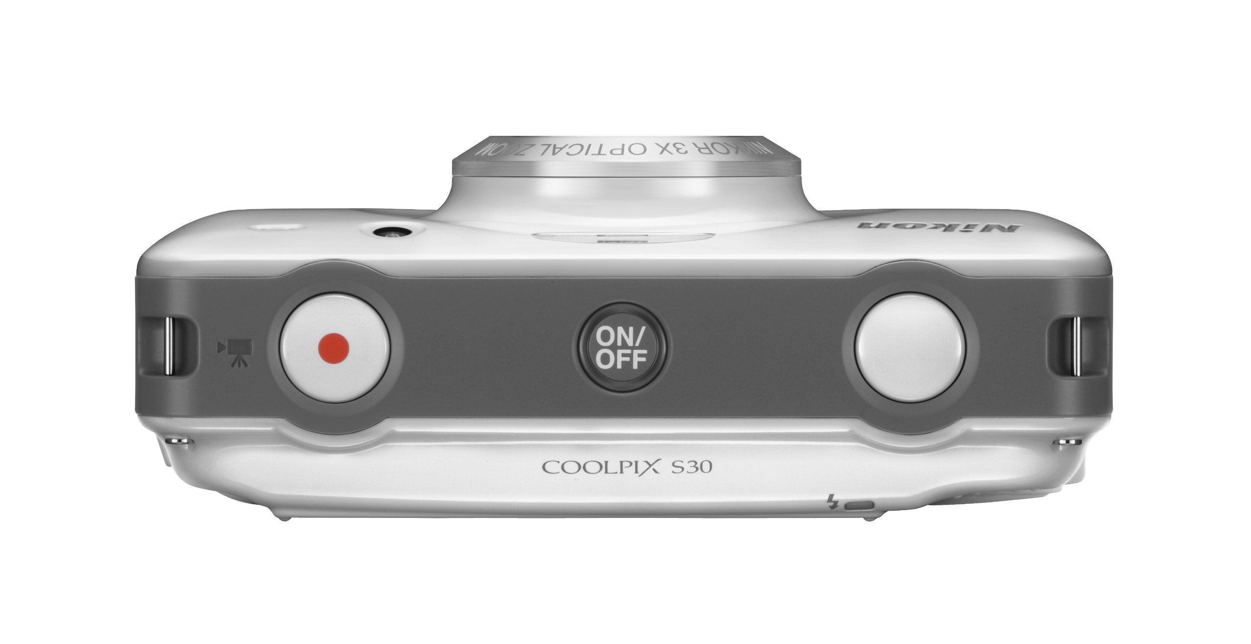 Amazon | Nikon デジタルカメラ COOLPIX (クールピクス) S30 ホワイト