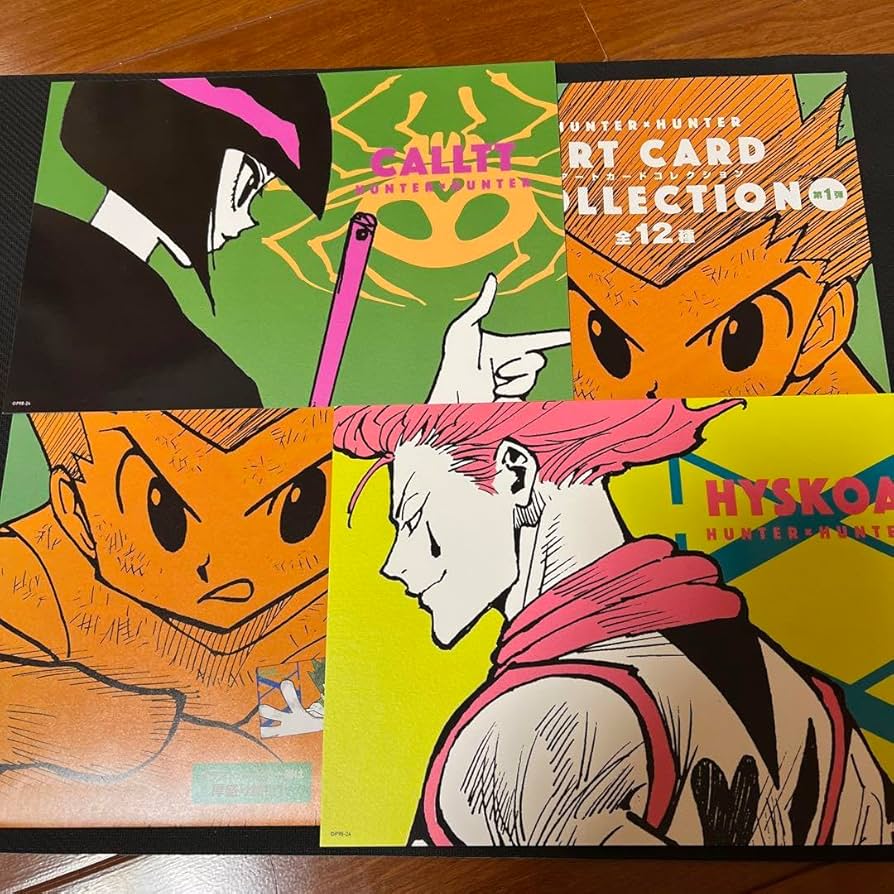 Amazon.co.jp: HUNTER×HUNTER アートカードコレクション ヒソカ カルト