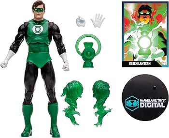 Amazon.co.jp: McFarlane Toys - DC Direct Green Lantern (シルバー