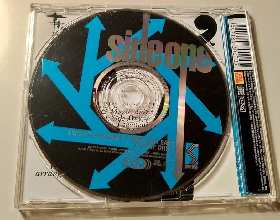 Amazon.co.jp: 貴重タワレコ限定MAXI SINGLE!カード付き!SIDE ONE/WELL