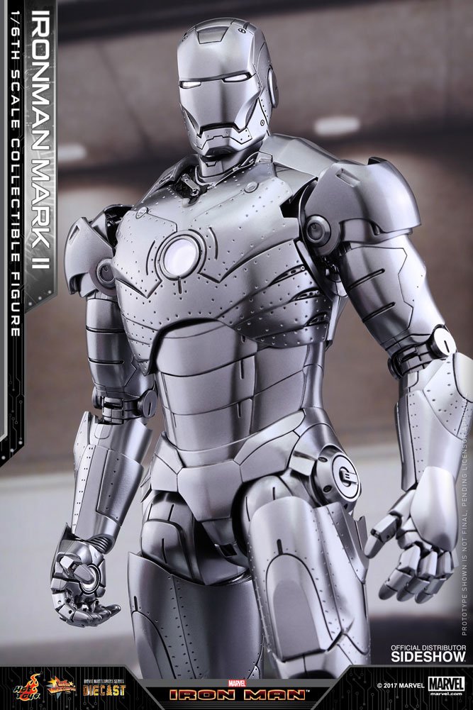 Amazon.co.jp: Hot Toys マーベル アイアンマン マークII ダイカスト 1