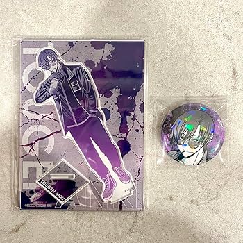 桃源暗鬼 朽森紫苑 ホログラム缶バッジ vol.7 ロフト マズル 6点 桃源