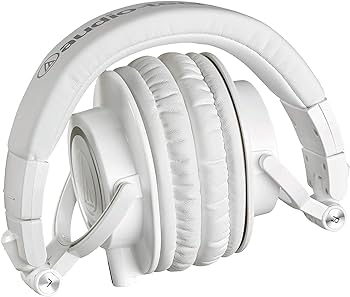 Amazon.com: Audio-Technica ATH-M50X Headphones, White : Electronics