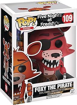 Amazon.com: POP Five Nights at Freddy's - Foxy The Pirate Funko