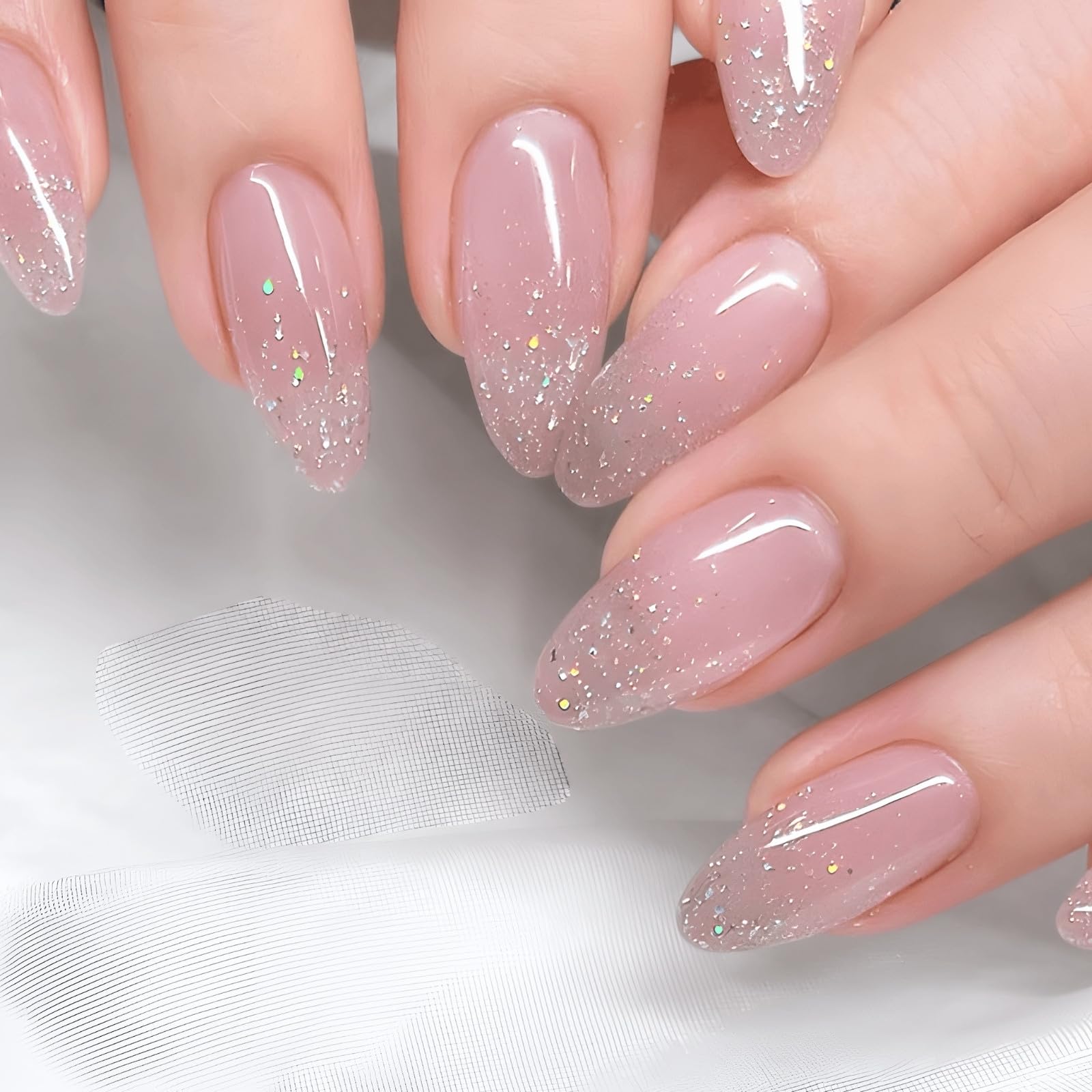 Amazon | COLORBIRD ネイルチップ ショート 24枚 ピンク ネイル 付け爪