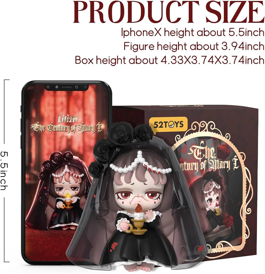 Amazon.com: 52TOYS Lilith The Century of Mary I Blind Box, 1PC