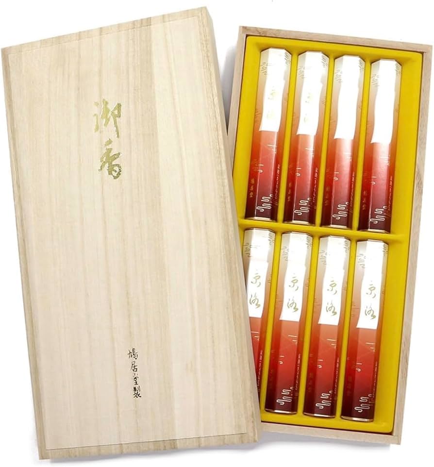 Amazon.co.jp: 鳩居堂 京洛 白檀の香り◇進物用お線香(贈答用・ギフト