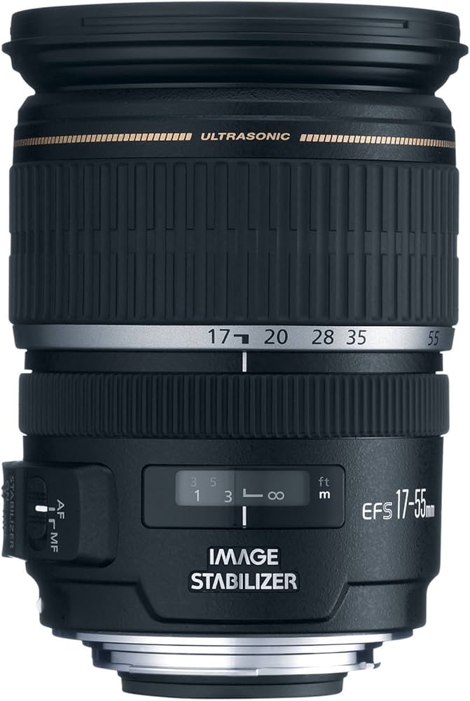Canon EF-S 17-55mm f/2.8 is USM Lens for Canon DSLR Cameras