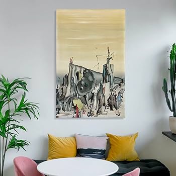 Amazon.co.jp: Yves Tanguyイヴ・タンギー名画の数々ポスター『 无题