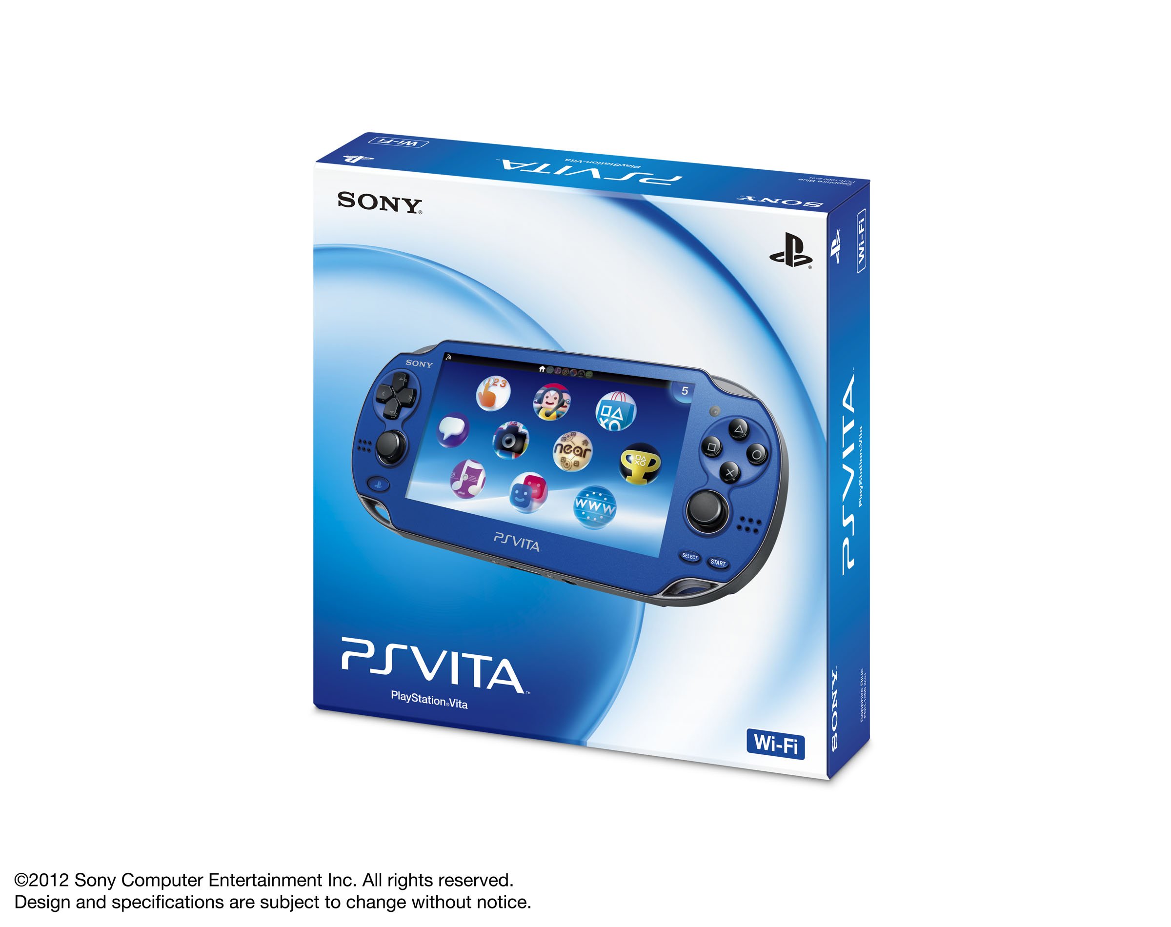 Amazon.com: PlayStation Vita, WiFi Sapphire Blue, Japanese Version