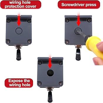 Amazon.co.jp: Twidec/ヘビーデューティーロッカートグルスイッチ