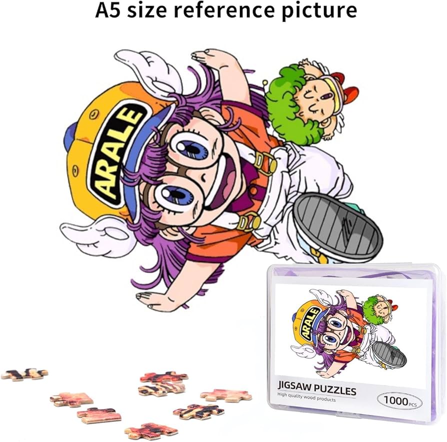 Amazon.co.jp: アラレちゃん ジグソーパズル 木製 1000ピース
