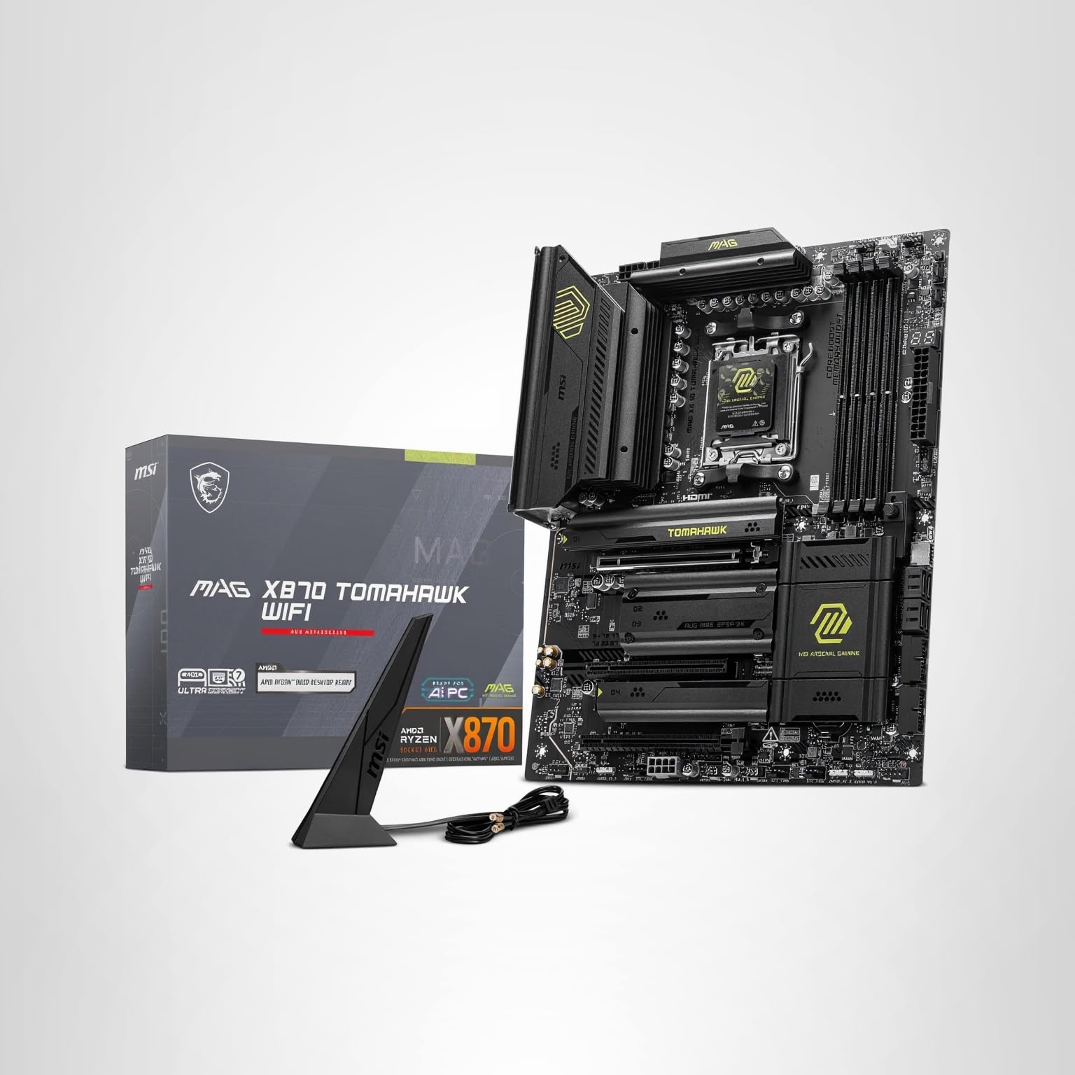 Amazon.com: MSI MAG X870 Tomahawk WiFi Gaming Motherboard (AMD