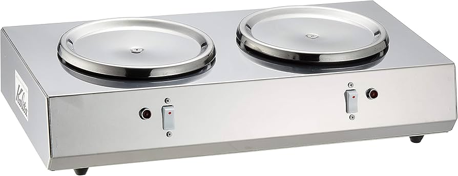 Amazon | カリタ(Kalita) コーヒーウォーマー 2連ウォーマー (1.8L