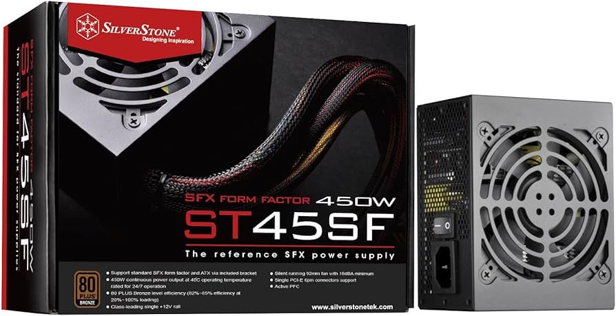 Amazon.com: Silverstone Technology 450W SFX Form Factor 80 Plus