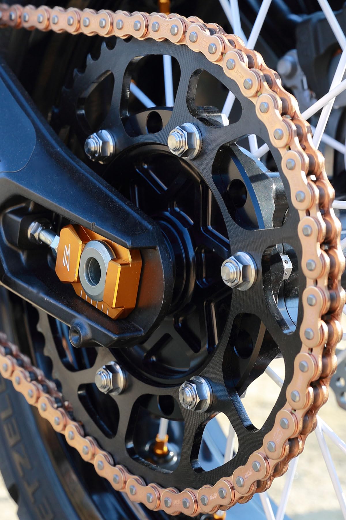 Amazon | ジータレーシング(ZETA RACING) チタン スプロケットナット