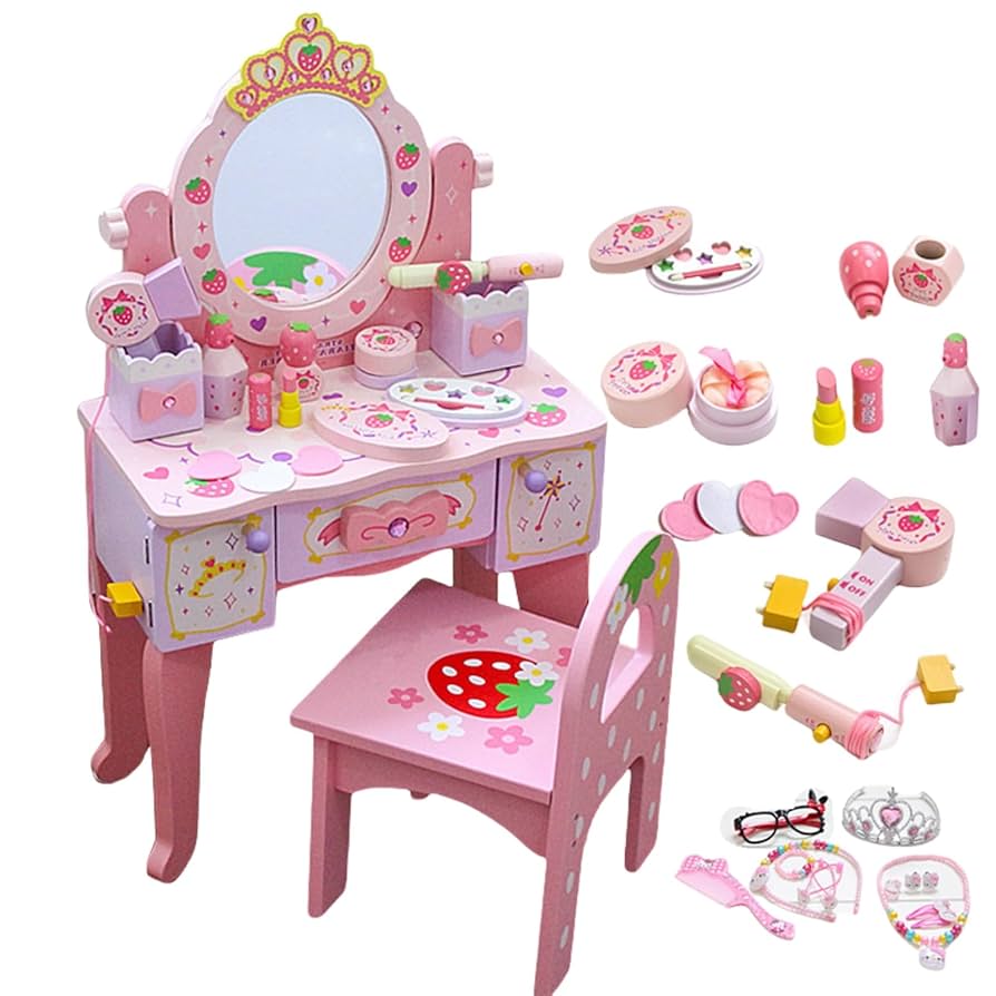 さくら 【ドレッサーの方】ドレッサー+椅子セット さくら 【ドレッサー