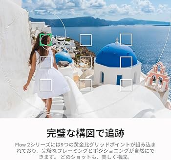 Amazon.co.jp: Insta360 Flow 2 Plus AIトラッカーキット グレー