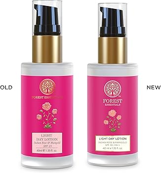 Amazon.com: Forest Essentials 輕盈日用乳液- 印度玫瑰和萬壽菊40