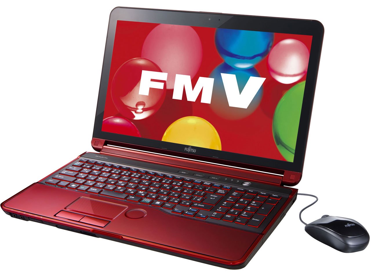 Amazon.co.jp: Fujitsu LIFEBOOK AH77/H Garnet Red (FMVA77HR