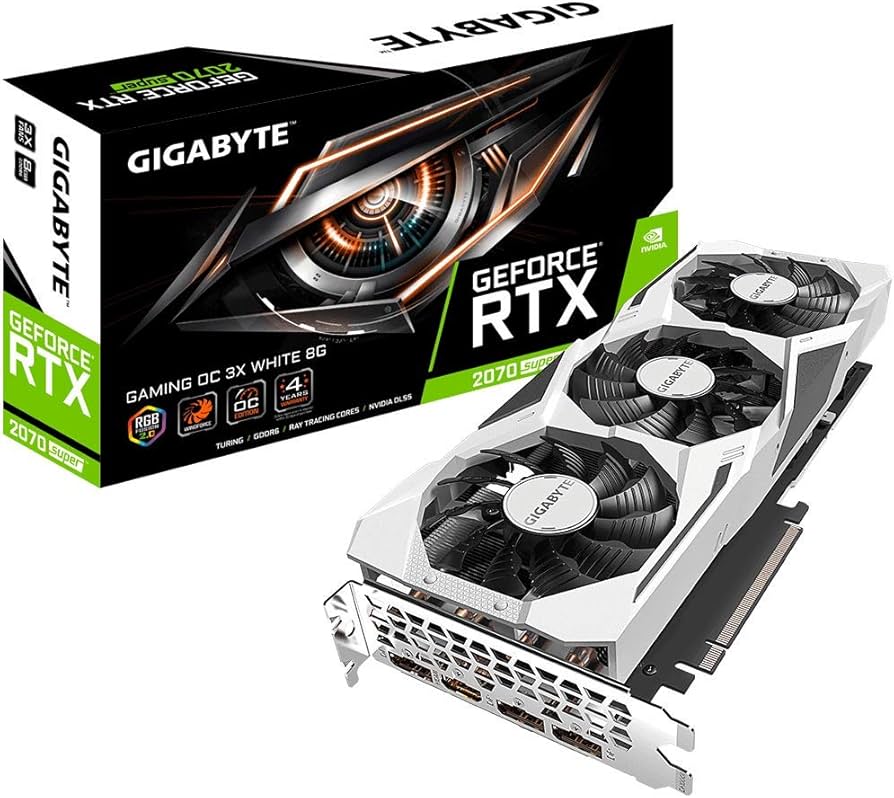 Amazon.com: GIGABYTE GeForce RTX 2070 Super Gaming OC White 8G