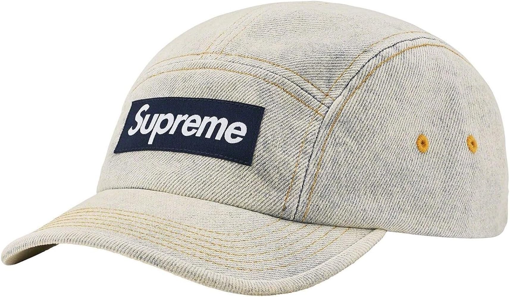Amazon | [シュプリーム] Denim Camp Cap DIRTY INDIGO デニム