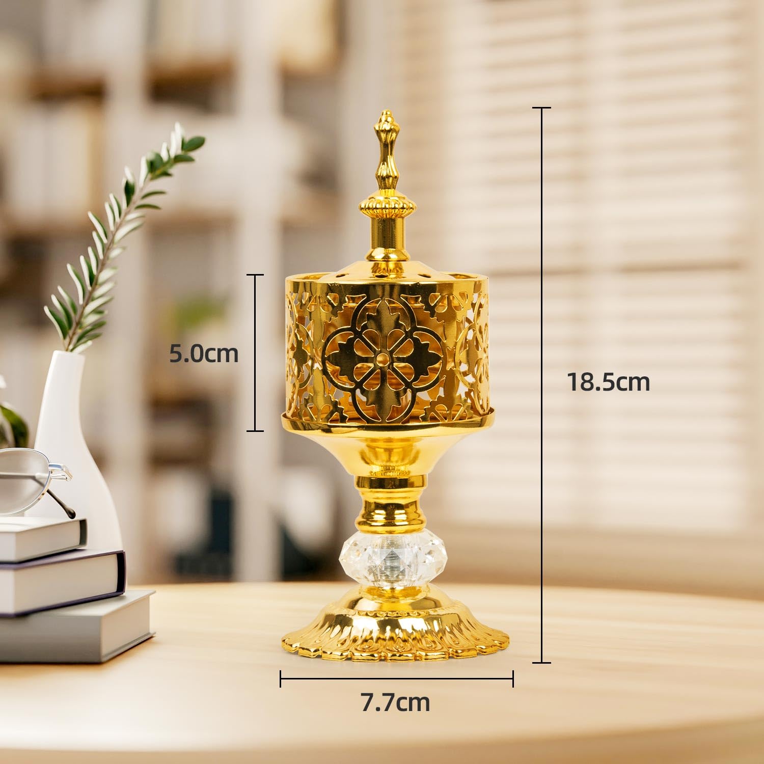 Amazon.com: Xisakaca Incense Holder, Frankincense Charcoal Incense