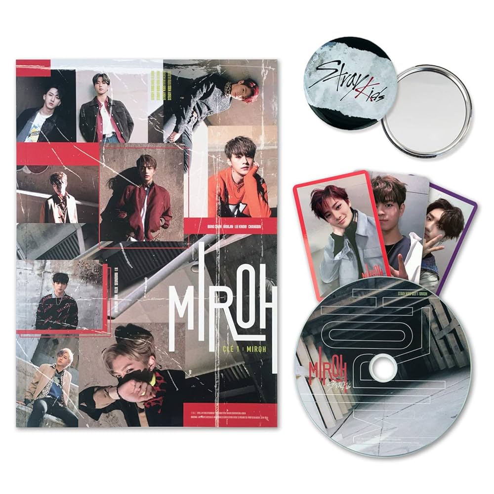STRAY KIDS Mini Album - CLE 1 : MIROH [ Clé 1 ver. ] CD +