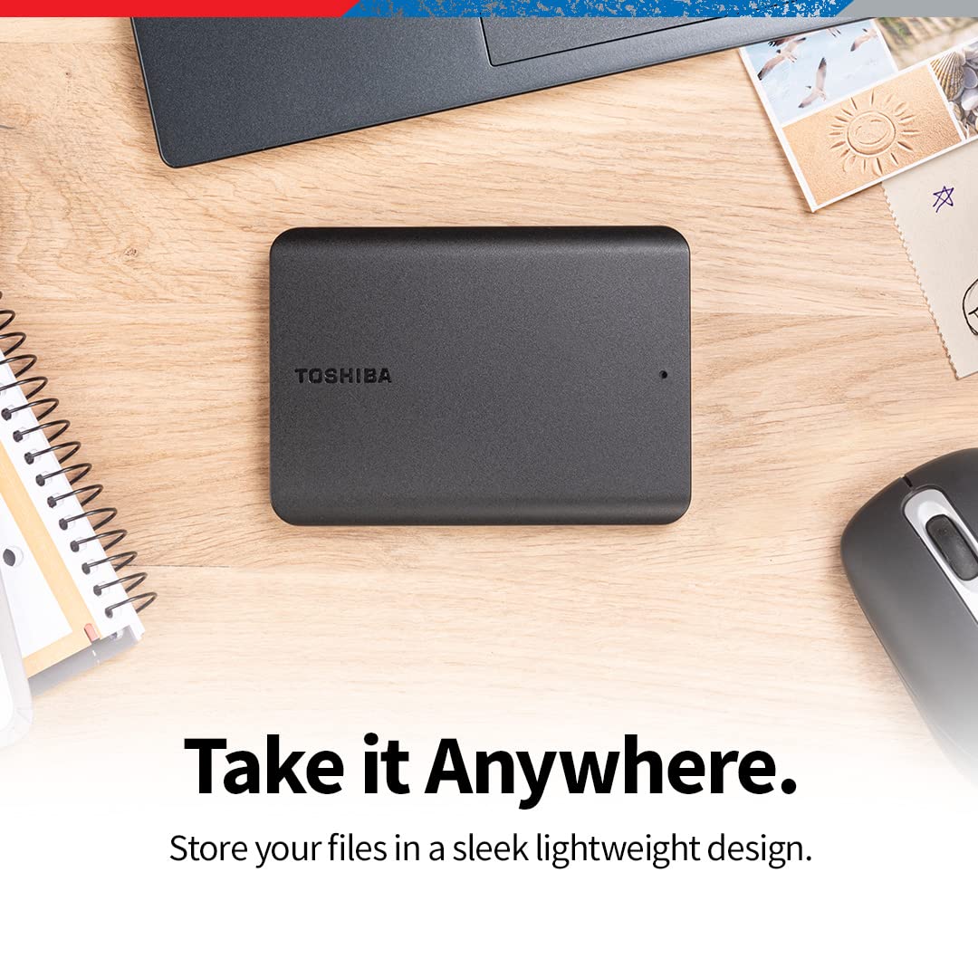 Amazon.com: Toshiba Canvio Basics 2TB Portable External Hard Drive