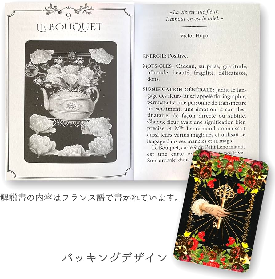 Amazon.co.jp: 【正規品】秘密の花園ルノルマン【ルノルマンカードの