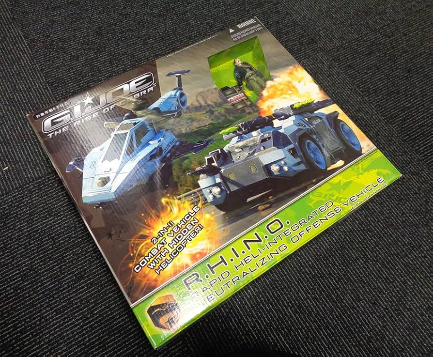 Amazon | G.I.ジョー R.H.I.N.O. ビークル 未開封 レア！ | フィギュア