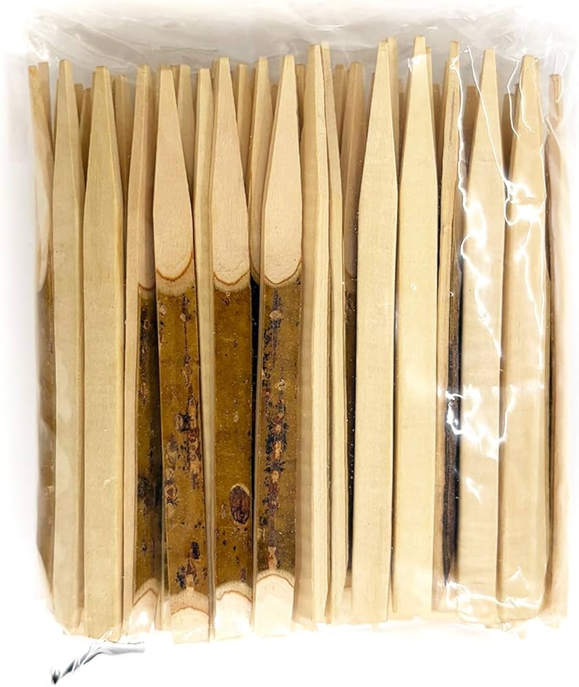 Amazon｜楊枝 黒文字 3寸 100本入 茶道具 ようじ おけいこ 菓子切り