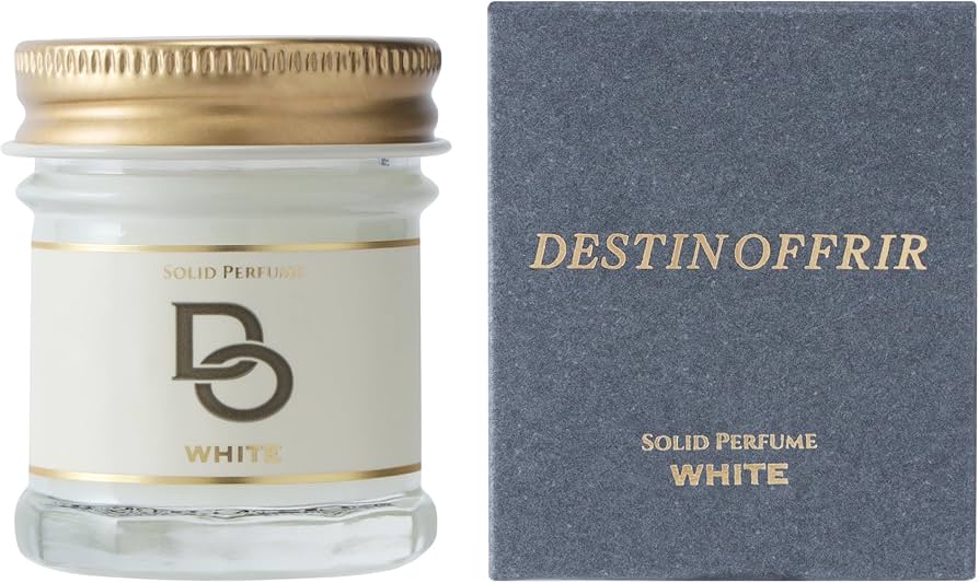 Amazon | DestinOffrir 練り香水 ソリッドパフューム 20g ホワイト