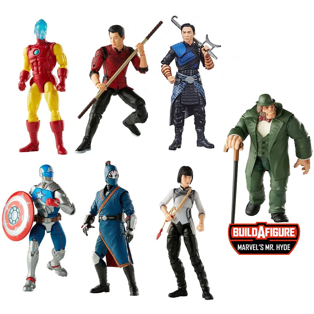 Amazon.co.jp: Hasbro Marvel Legends Shang-Chiシリーズ ウェーブ - 6