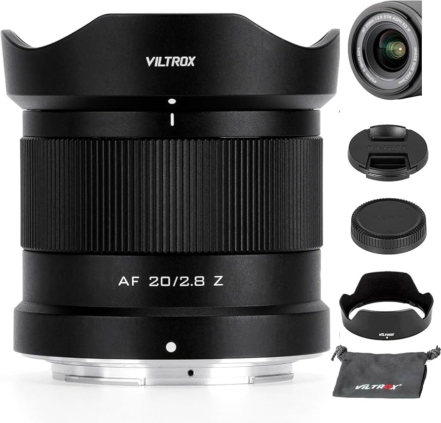 Amazon.com : VILTROX 20mm F2.8 f/2.8 Z-Mount Lens, Full Frame Wide