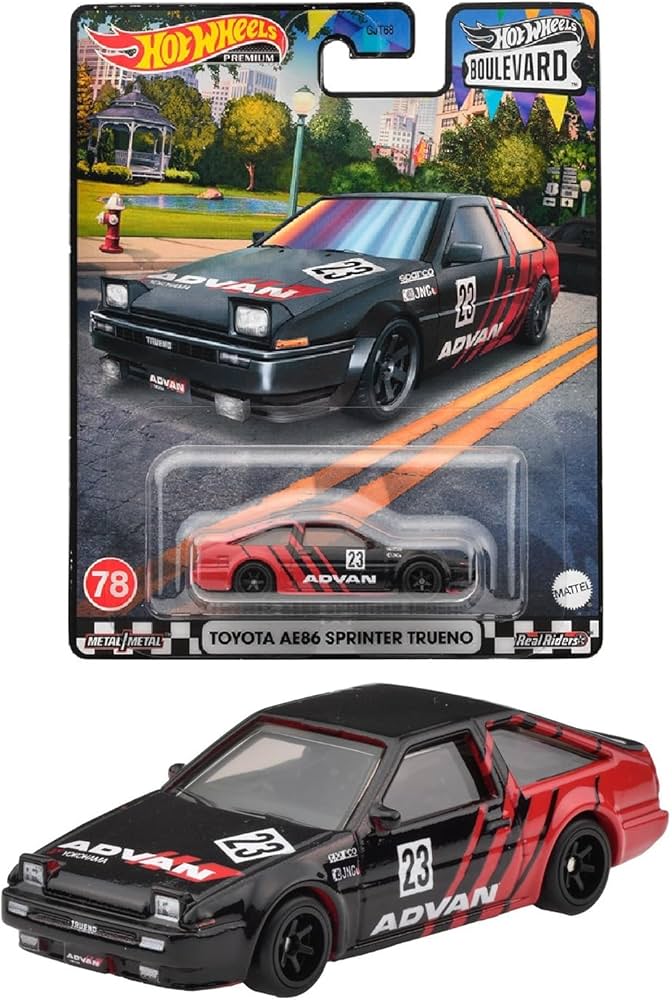Amazon | ホットウィール(Hot Wheels) ブールバード - トヨタ AE86