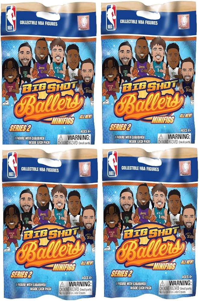 Amazon.com: TeenyMates Party Animal Big Shot Ballers 2022-23 NBA