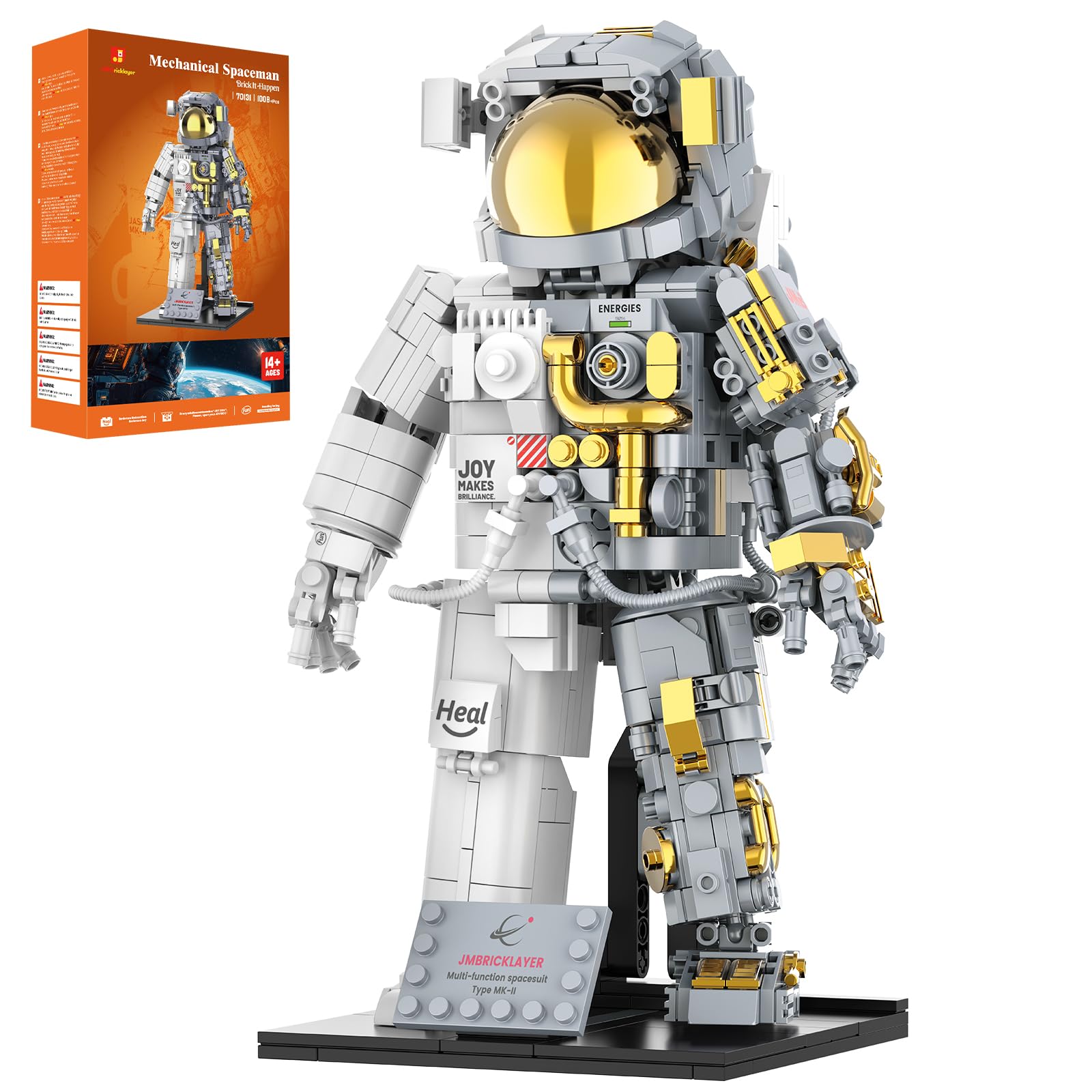 Amazon.com: JMBricklayer Space Astronaut Building Block Sets for