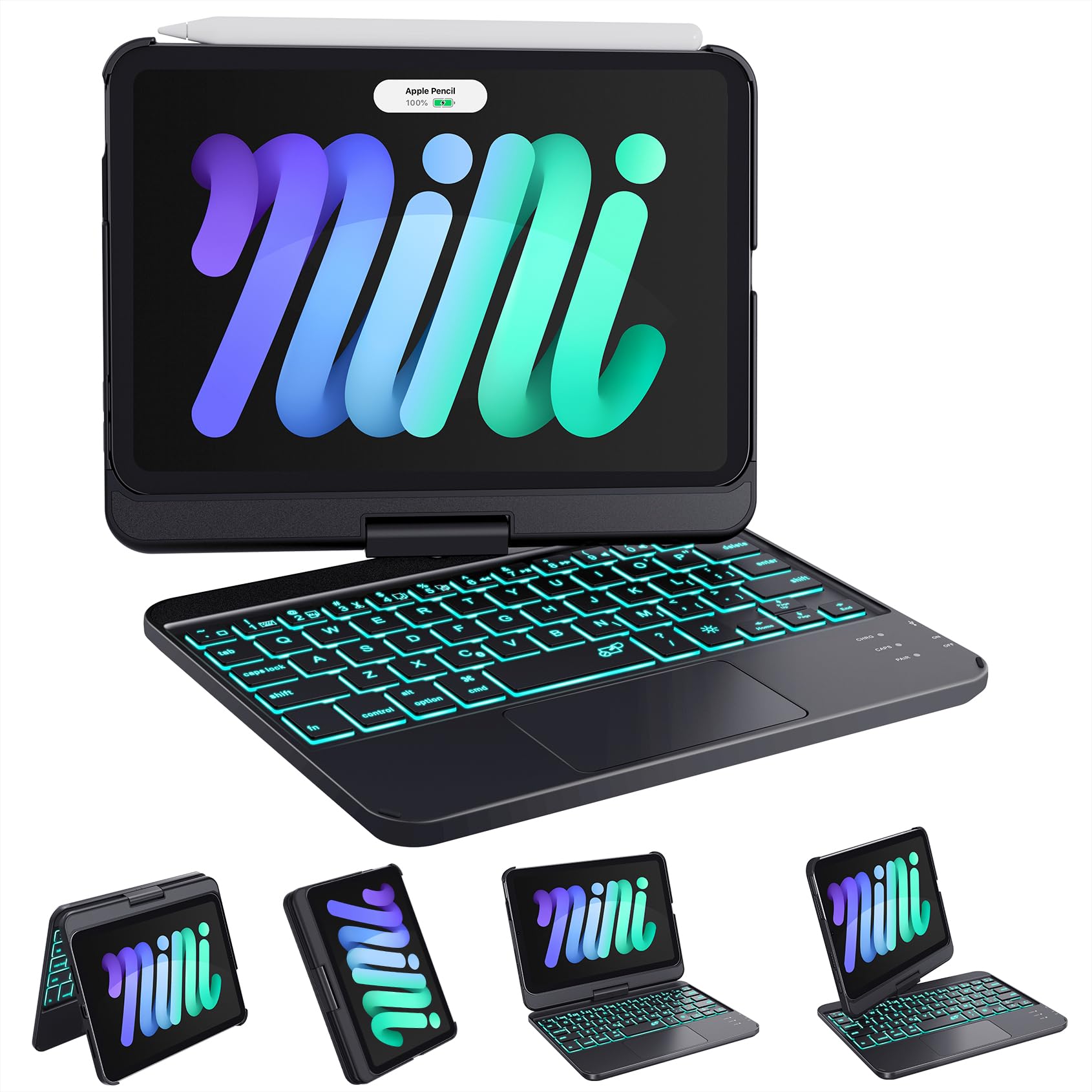 Amazon.com: GreenLaw Keyboard Case for iPad mini 7 A17 Pro(2024